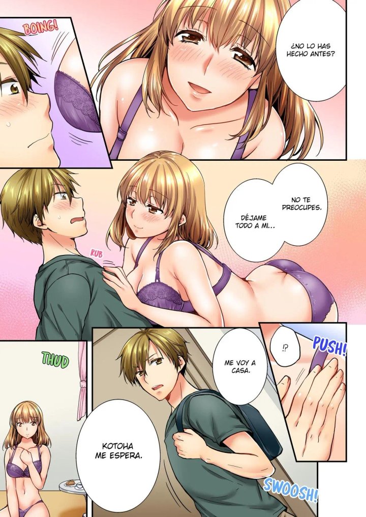 Osananajimi ni Ikasareru Nante...! Doukyo Shonichi ni Kenka Ecchi Capítulo 31 - Página 6