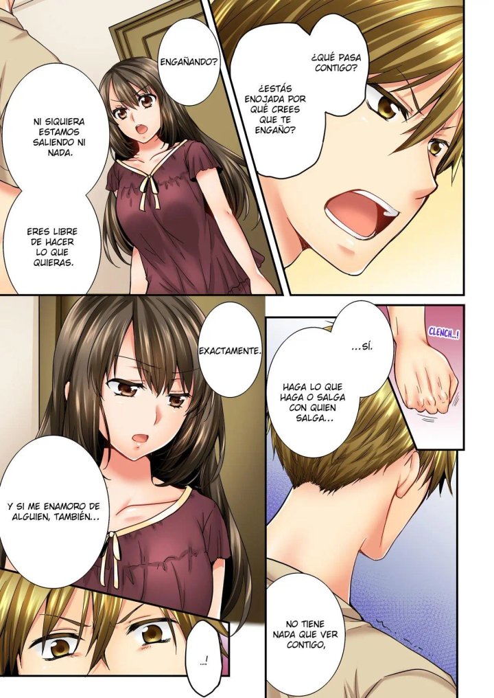 Osananajimi ni Ikasareru Nante...! Doukyo Shonichi ni Kenka Ecchi Capítulo 31 - Página 8