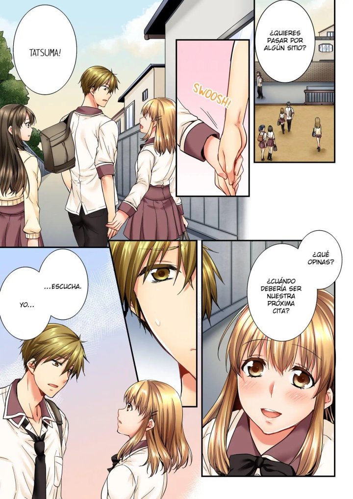 Osananajimi ni Ikasareru Nante...! Doukyo Shonichi ni Kenka Ecchi Capítulo 33 - Página 8