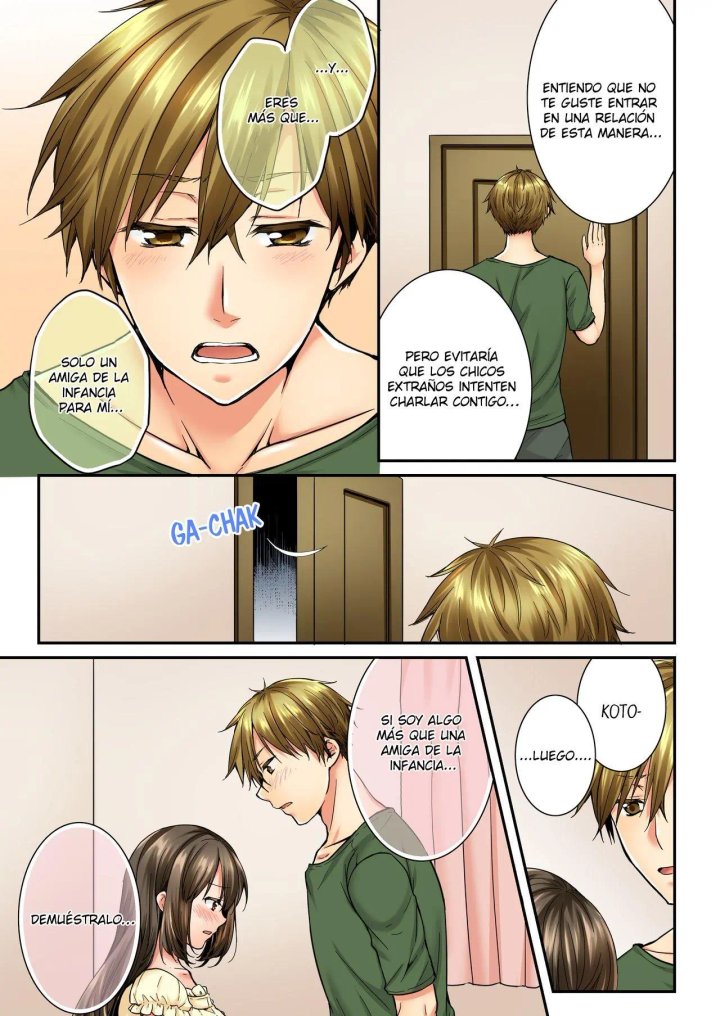 Osananajimi ni Ikasareru Nante...! Doukyo Shonichi ni Kenka Ecchi Capítulo 34 - Página 6