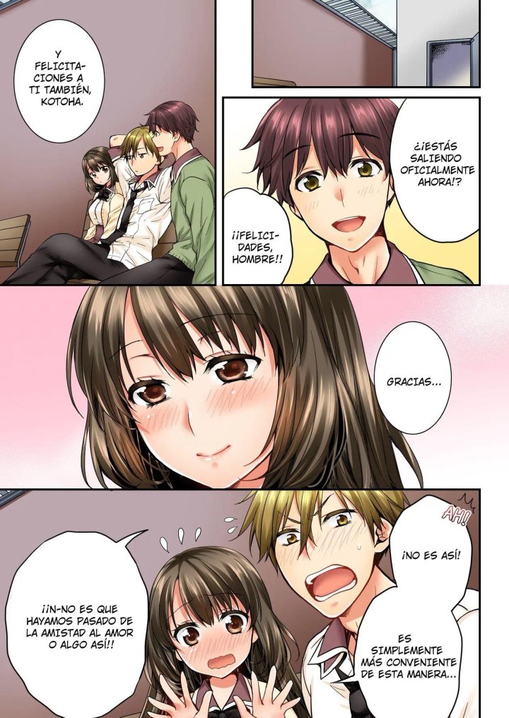 Osananajimi ni Ikasareru Nante...! Doukyo Shonichi ni Kenka Ecchi Capítulo 36 - Página 8