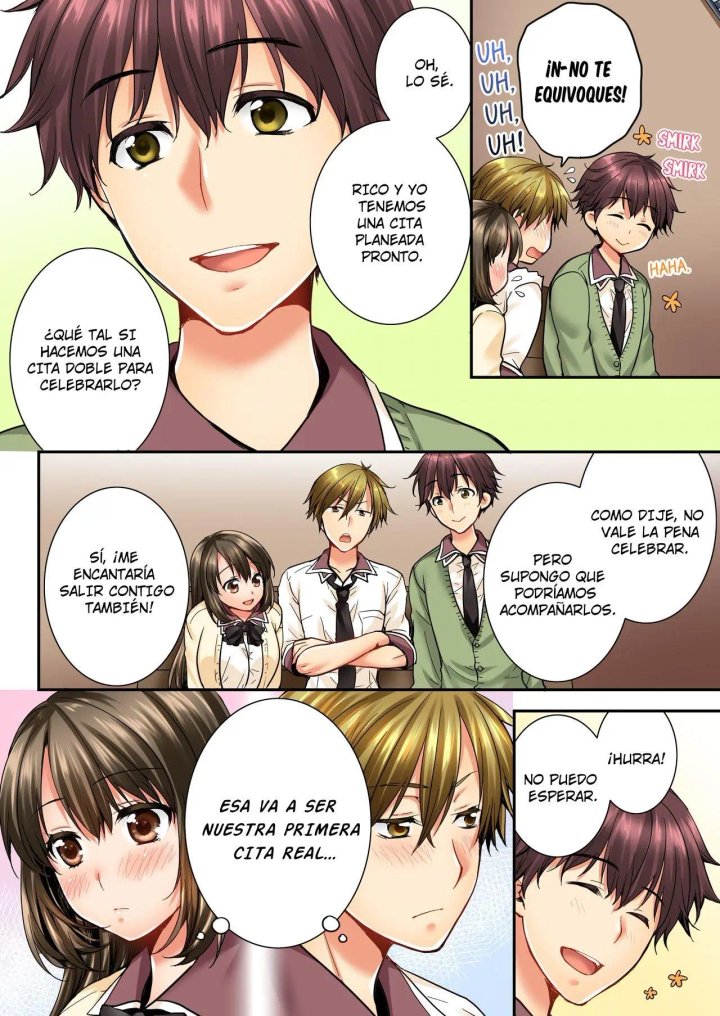 Osananajimi ni Ikasareru Nante...! Doukyo Shonichi ni Kenka Ecchi Capítulo 36 - Página 9