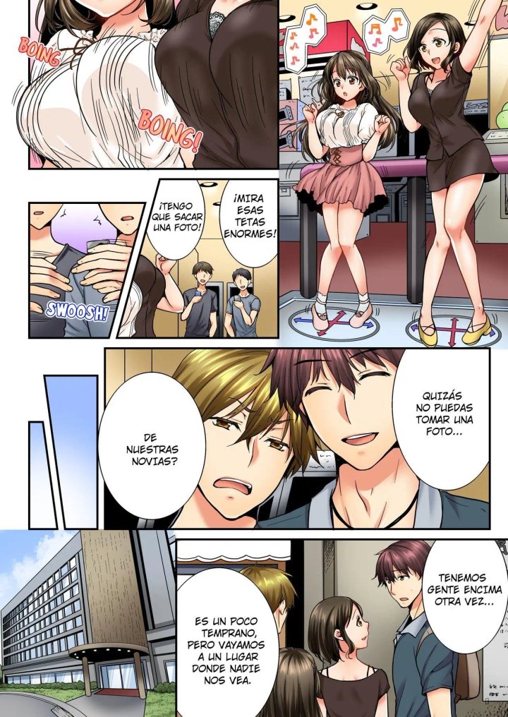 Osananajimi ni Ikasareru Nante...! Doukyo Shonichi ni Kenka Ecchi Capítulo 37 - Página 3