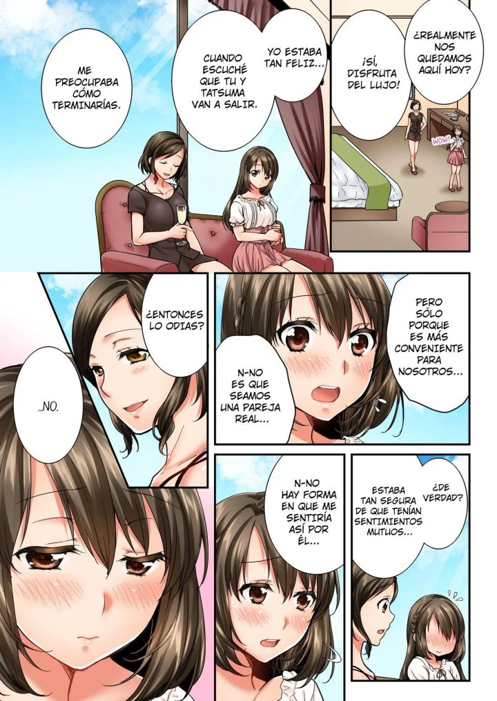 Osananajimi ni Ikasareru Nante...! Doukyo Shonichi ni Kenka Ecchi Capítulo 37 - Página 4