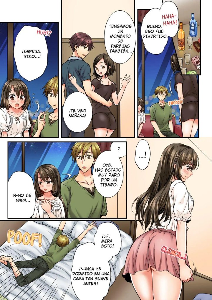 Osananajimi ni Ikasareru Nante...! Doukyo Shonichi ni Kenka Ecchi Capítulo 37 - Página 8