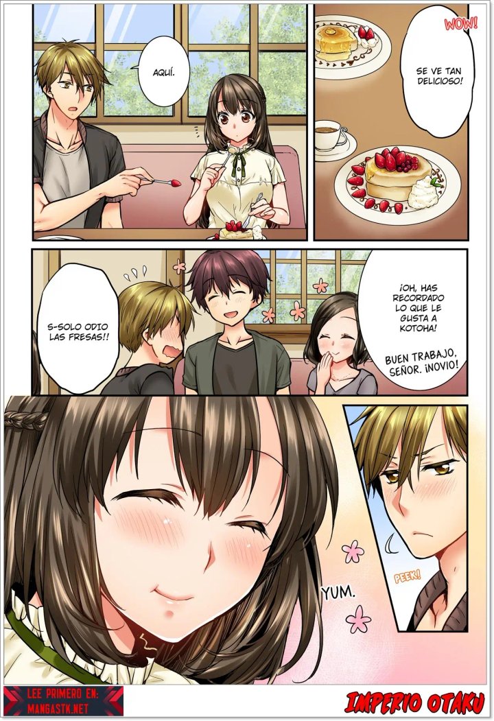 Osananajimi ni Ikasareru Nante...! Doukyo Shonichi ni Kenka Ecchi Capítulo 40 - Página 3