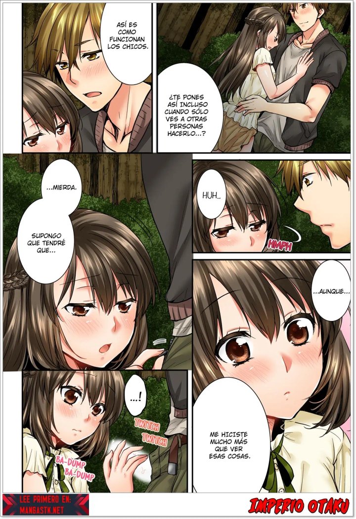 Osananajimi ni Ikasareru Nante...! Doukyo Shonichi ni Kenka Ecchi Capítulo 40 - Página 9