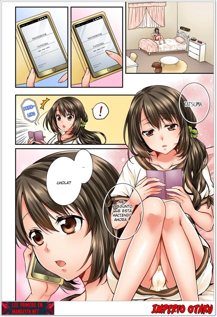 Osananajimi ni Ikasareru Nante...! Doukyo Shonichi ni Kenka Ecchi Capítulo 43 - Página 3