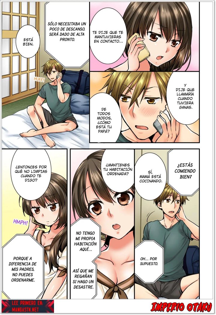 Osananajimi ni Ikasareru Nante...! Doukyo Shonichi ni Kenka Ecchi Capítulo 43 - Página 6