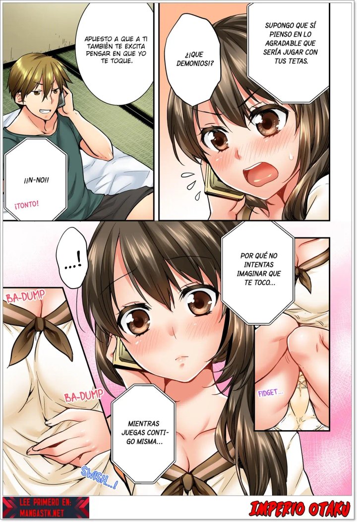 Osananajimi ni Ikasareru Nante...! Doukyo Shonichi ni Kenka Ecchi Capítulo 43 - Página 8