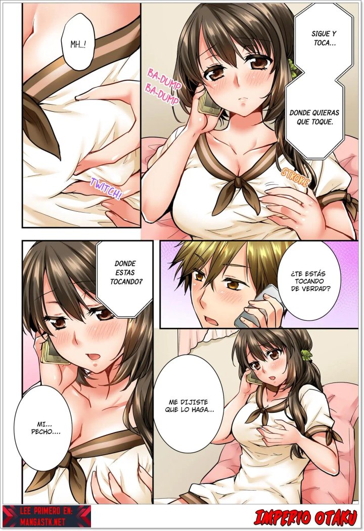 Osananajimi ni Ikasareru Nante...! Doukyo Shonichi ni Kenka Ecchi Capítulo 43 - Página 9