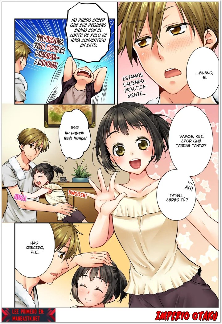 Osananajimi ni Ikasareru Nante...! Doukyo Shonichi ni Kenka Ecchi Capítulo 45 - Página 7