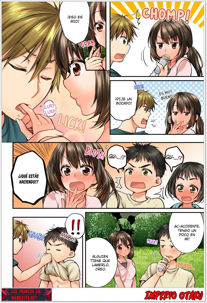 Osananajimi ni Ikasareru Nante...! Doukyo Shonichi ni Kenka Ecchi Capítulo 49 - Página 3