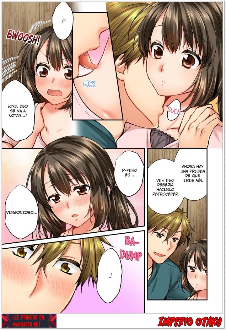 Osananajimi ni Ikasareru Nante...! Doukyo Shonichi ni Kenka Ecchi Capítulo 49 - Página 8