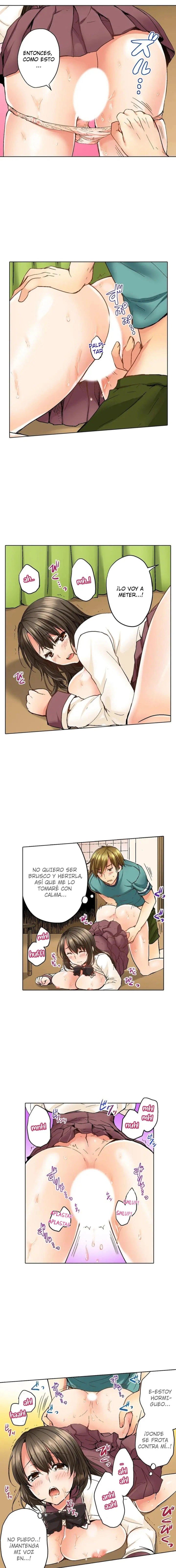 Osananajimi ni Ikasareru Nante...! Doukyo Shonichi ni Kenka Ecchi Capítulo 5 - Página 10