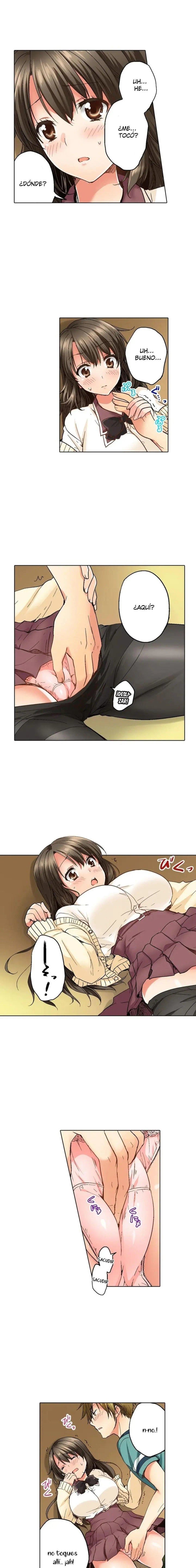 Osananajimi ni Ikasareru Nante...! Doukyo Shonichi ni Kenka Ecchi Capítulo 5 - Página 4