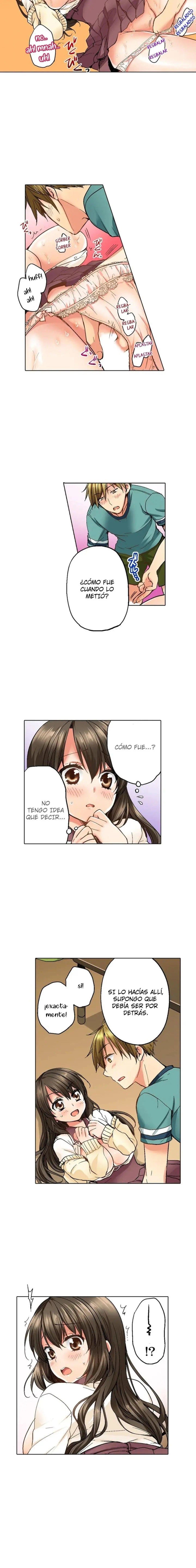Osananajimi ni Ikasareru Nante...! Doukyo Shonichi ni Kenka Ecchi Capítulo 5 - Página 9