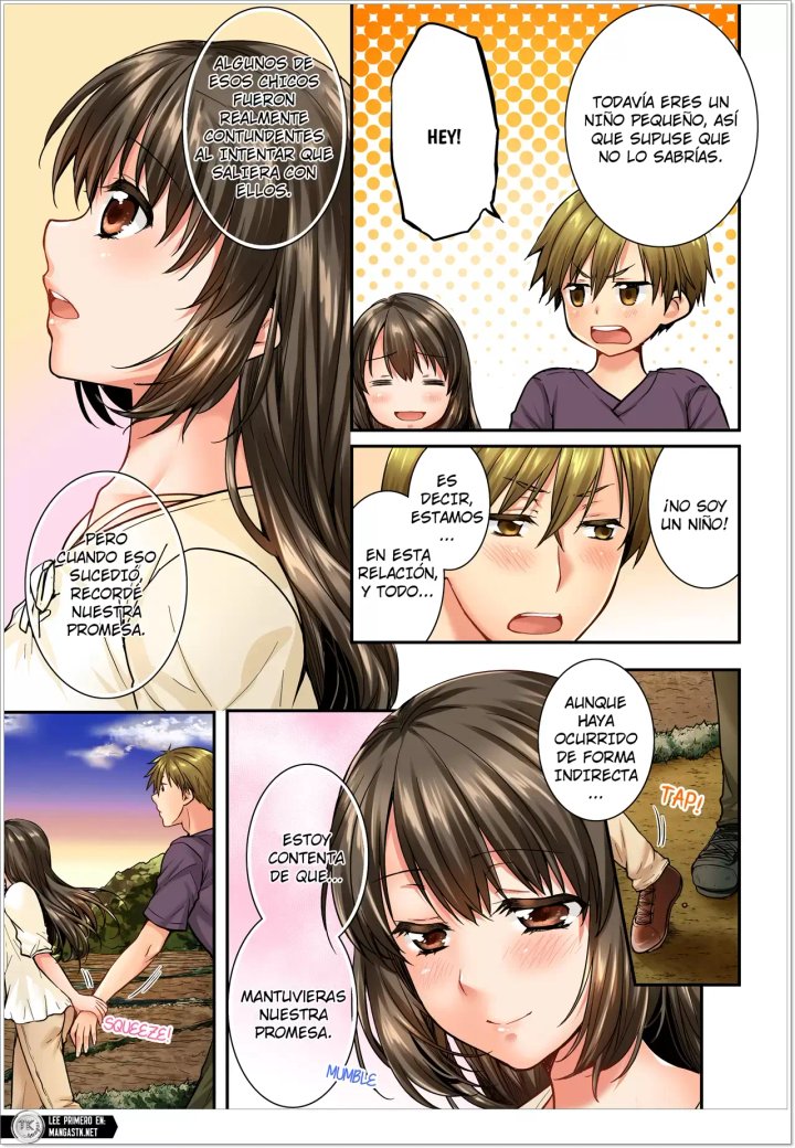 Osananajimi ni Ikasareru Nante...! Doukyo Shonichi ni Kenka Ecchi Capítulo 54 - Página 8