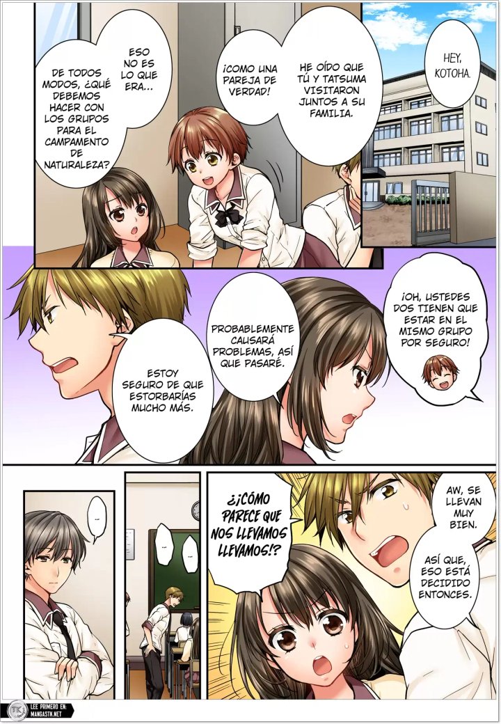 Osananajimi ni Ikasareru Nante...! Doukyo Shonichi ni Kenka Ecchi Capítulo 57 - Página 9