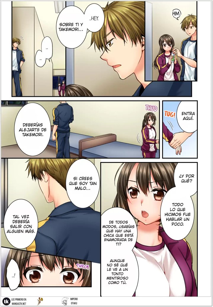 Osananajimi ni Ikasareru Nante...! Doukyo Shonichi ni Kenka Ecchi Capítulo 58 - Página 8