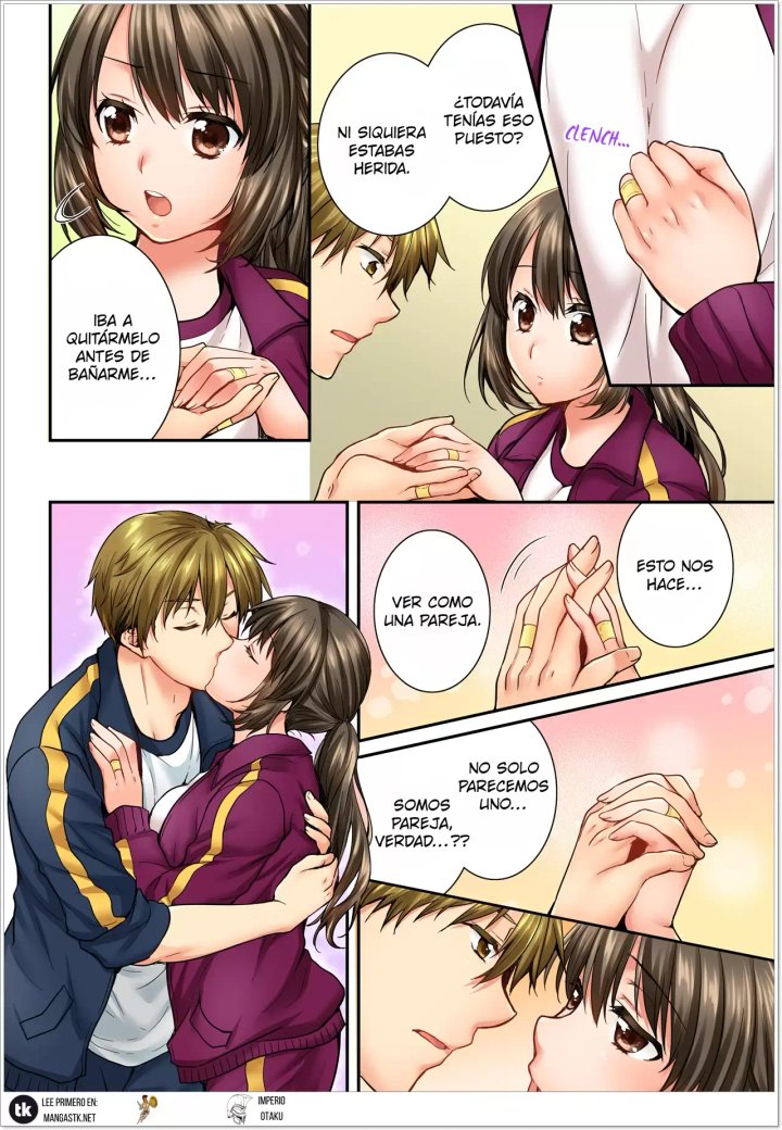 Osananajimi ni Ikasareru Nante...! Doukyo Shonichi ni Kenka Ecchi Capítulo 58 - Página 9