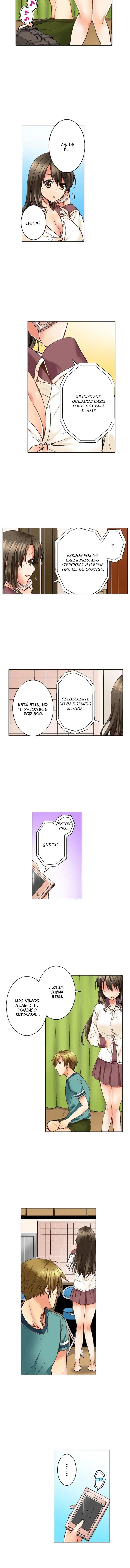 Osananajimi ni Ikasareru Nante...! Doukyo Shonichi ni Kenka Ecchi Capítulo 6 - Página 7