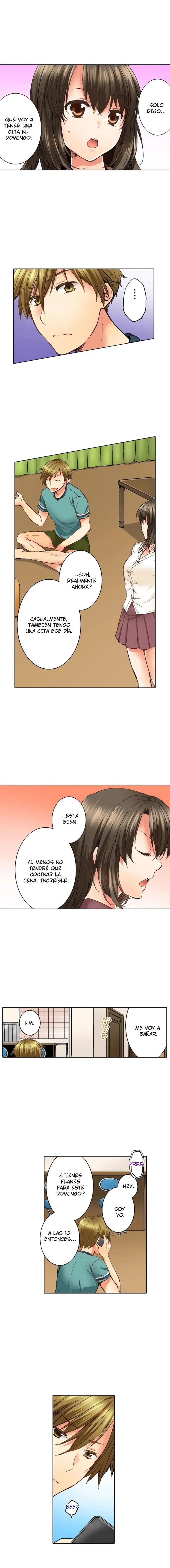 Osananajimi ni Ikasareru Nante...! Doukyo Shonichi ni Kenka Ecchi Capítulo 6 - Página 8