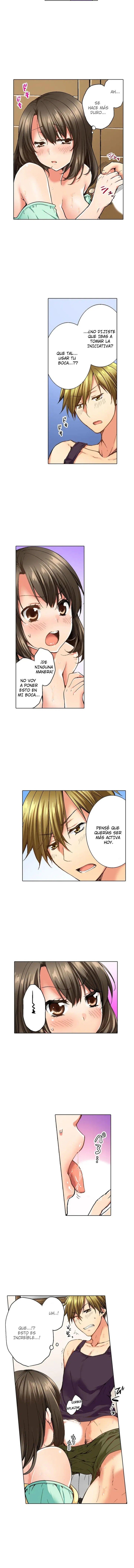 Osananajimi ni Ikasareru Nante...! Doukyo Shonichi ni Kenka Ecchi Capítulo 7 - Página 7