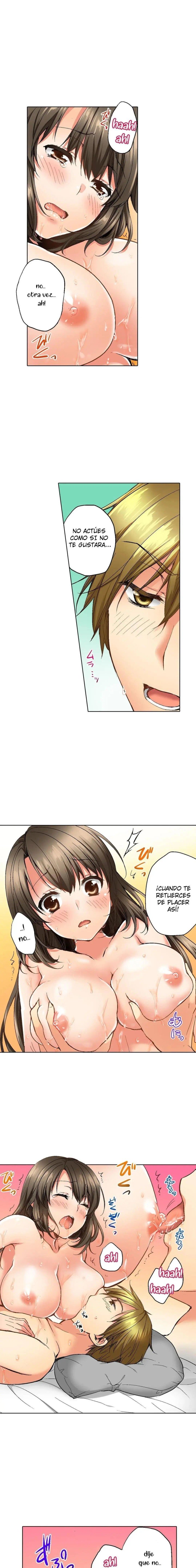 Osananajimi ni Ikasareru Nante...! Doukyo Shonichi ni Kenka Ecchi Capítulo 8 - Página 10