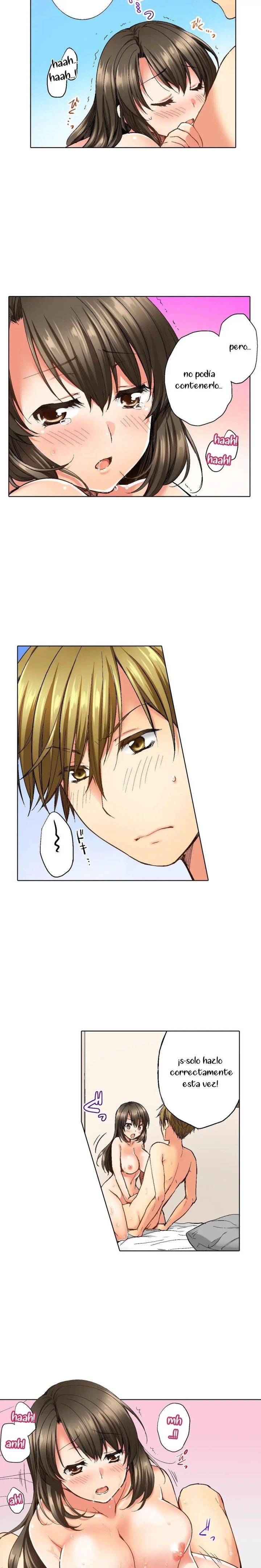 Osananajimi ni Ikasareru Nante...! Doukyo Shonichi ni Kenka Ecchi Capítulo 8 - Página 8