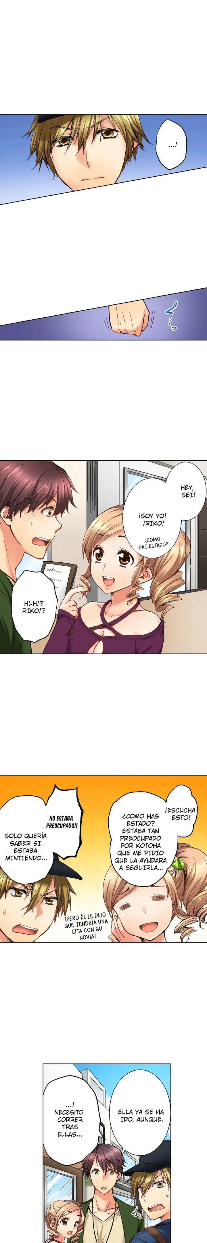 Osananajimi ni Ikasareru Nante...! Doukyo Shonichi ni Kenka Ecchi Capítulo 9 - Página 10