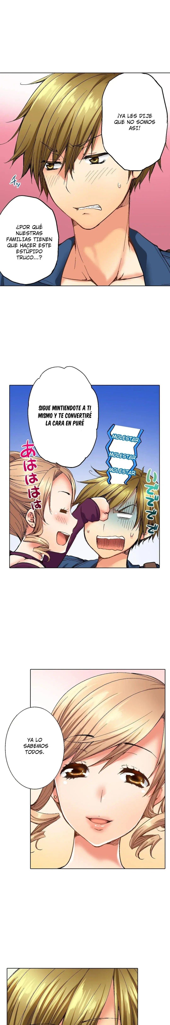 Osananajimi ni Ikasareru Nante...! Doukyo Shonichi ni Kenka Ecchi Capítulo 9 - Página 13