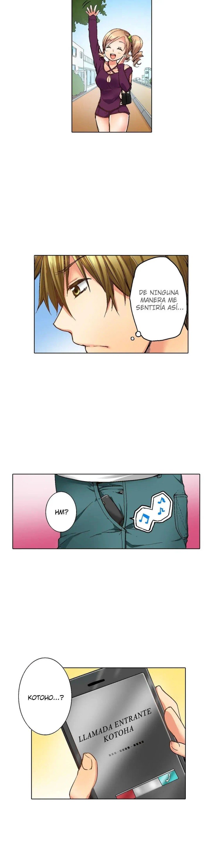 Osananajimi ni Ikasareru Nante...! Doukyo Shonichi ni Kenka Ecchi Capítulo 9 - Página 15