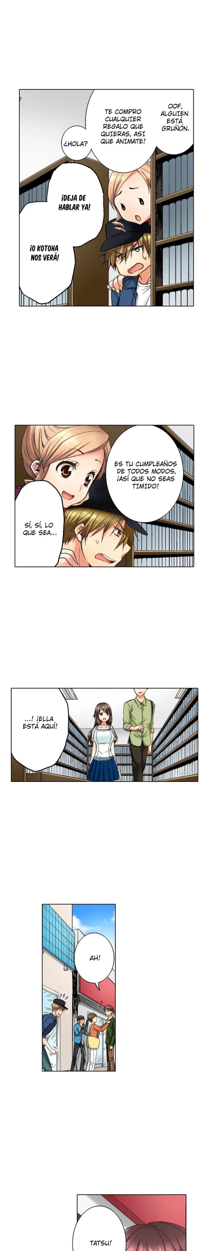 Osananajimi ni Ikasareru Nante...! Doukyo Shonichi ni Kenka Ecchi Capítulo 9 - Página 7