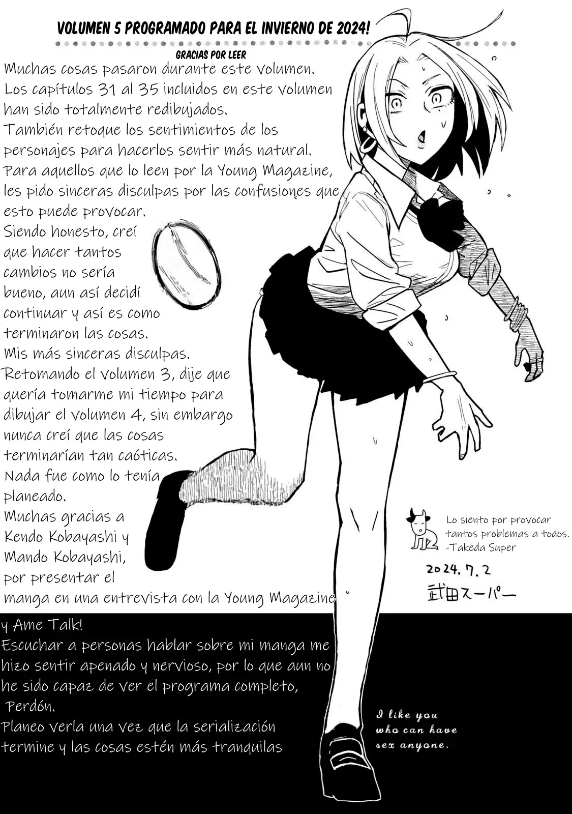 Me Gustas tú, que Puedes tener Sexo con Cualquiera Capítulo 40.1 - Página 29