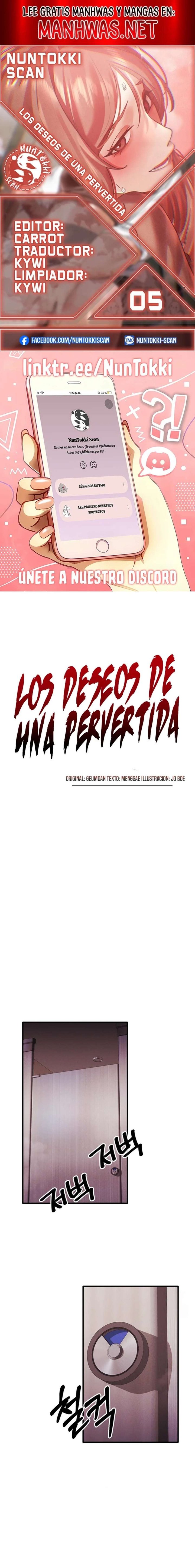 Los Deseos de una Pervertida Capítulo 5 - Página 1