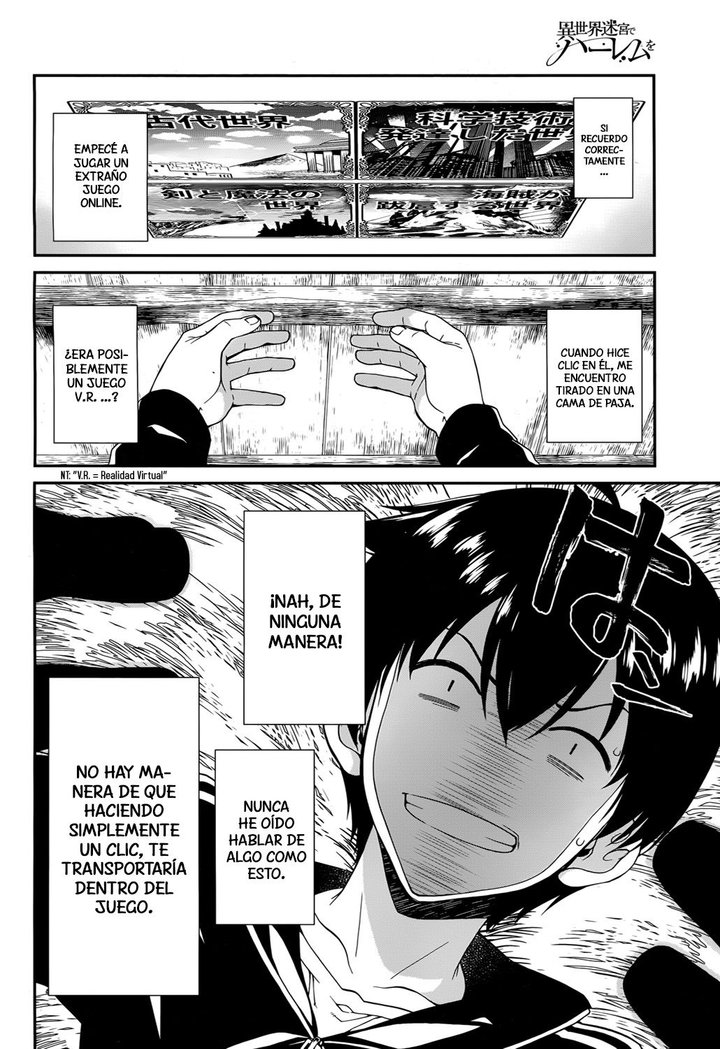 Isekai Meikyuu de Dorei Harem wo Capítulo 1 - Página 5
