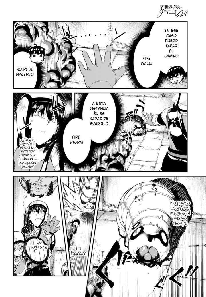 Isekai Meikyuu de Dorei Harem wo Capítulo 10 - Página 17