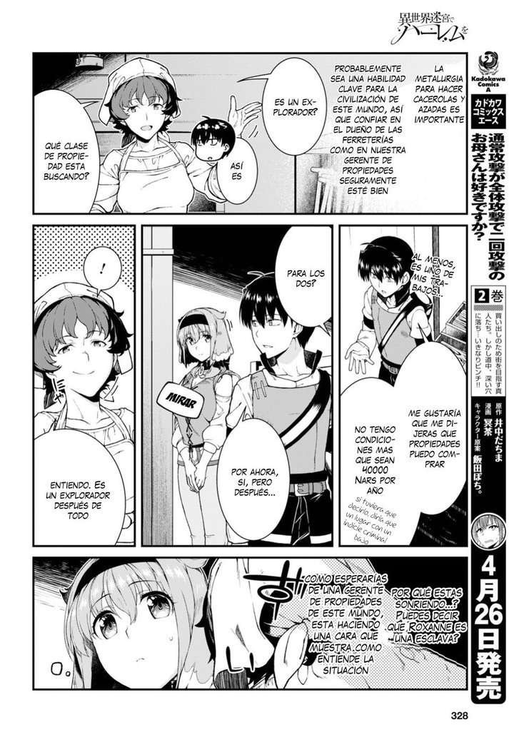Isekai Meikyuu de Dorei Harem wo Capítulo 11.2 - Página 11