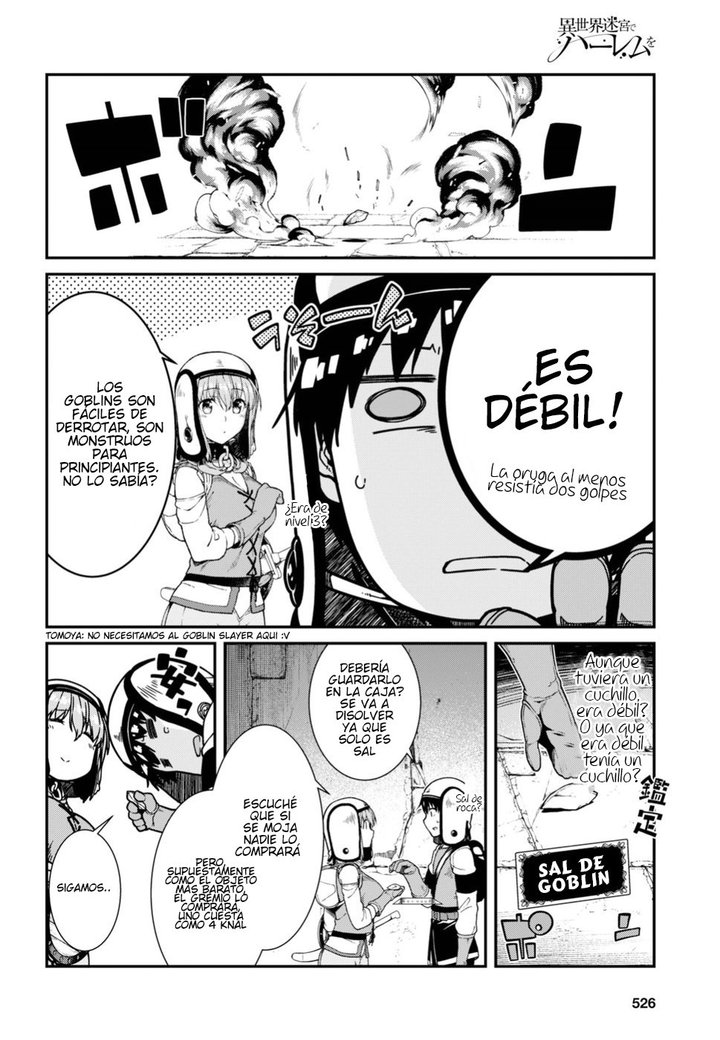 Isekai Meikyuu de Dorei Harem wo Capítulo 11 - Página 13