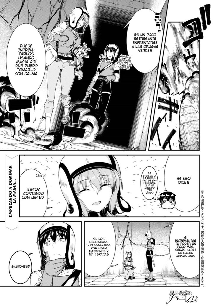 Isekai Meikyuu de Dorei Harem wo Capítulo 11 - Página 2