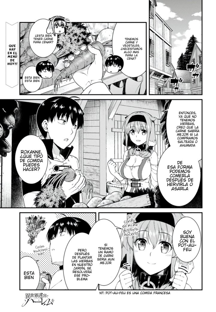 Isekai Meikyuu de Dorei Harem wo Capítulo 12.2 - Página 2