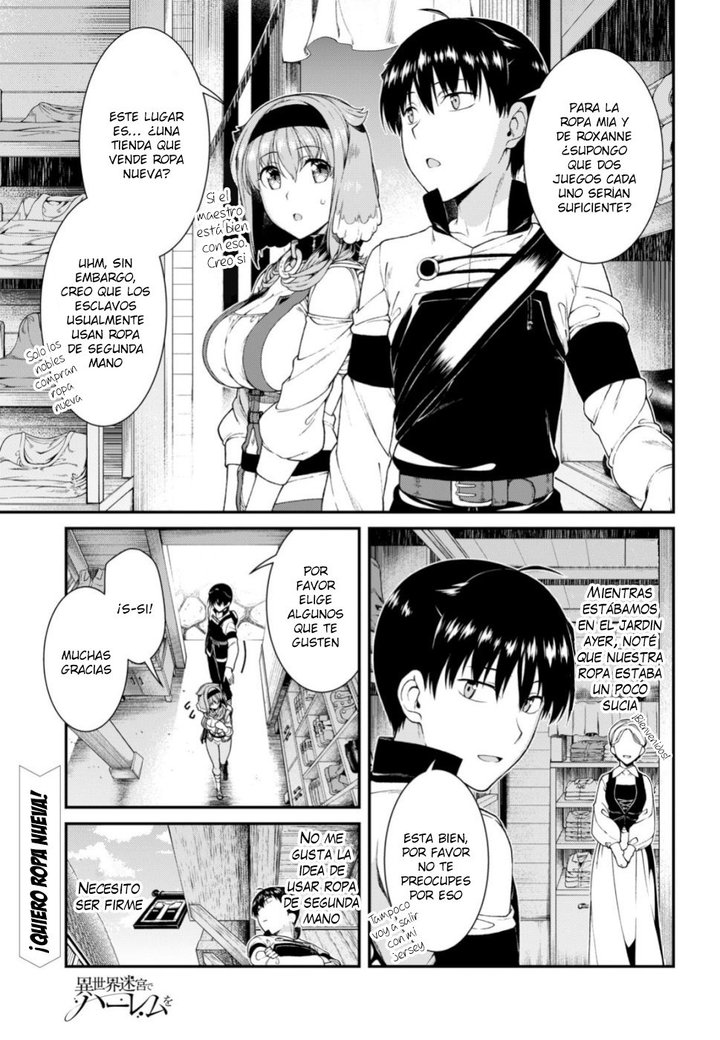 Isekai Meikyuu de Dorei Harem wo Capítulo 13 - Página 2