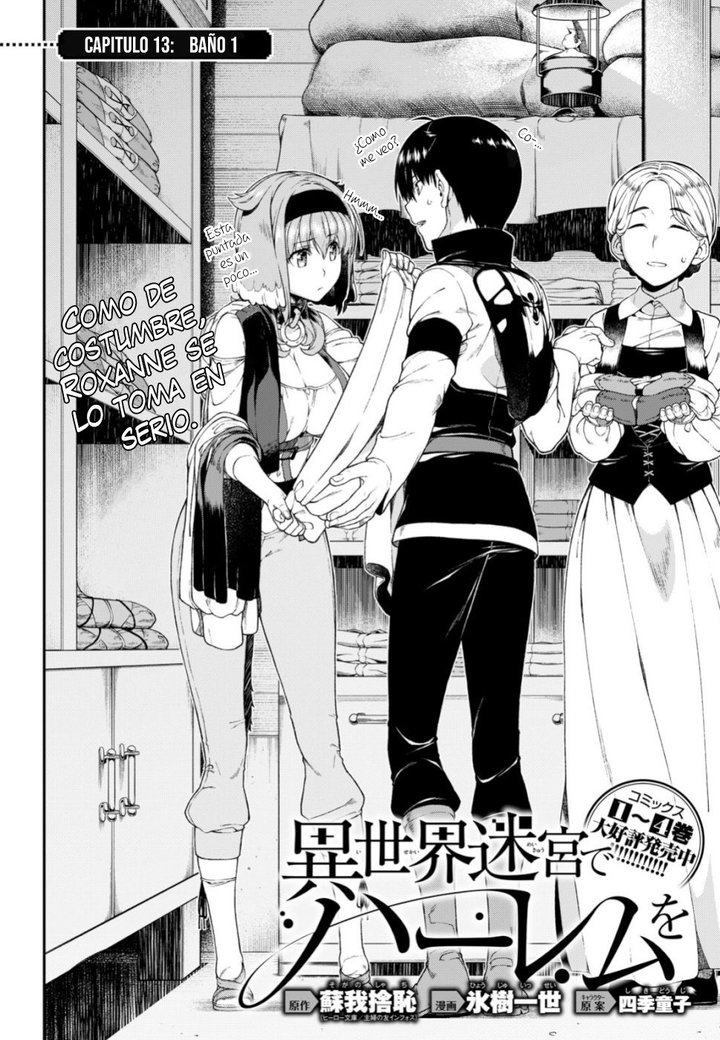 Isekai Meikyuu de Dorei Harem wo Capítulo 13 - Página 3