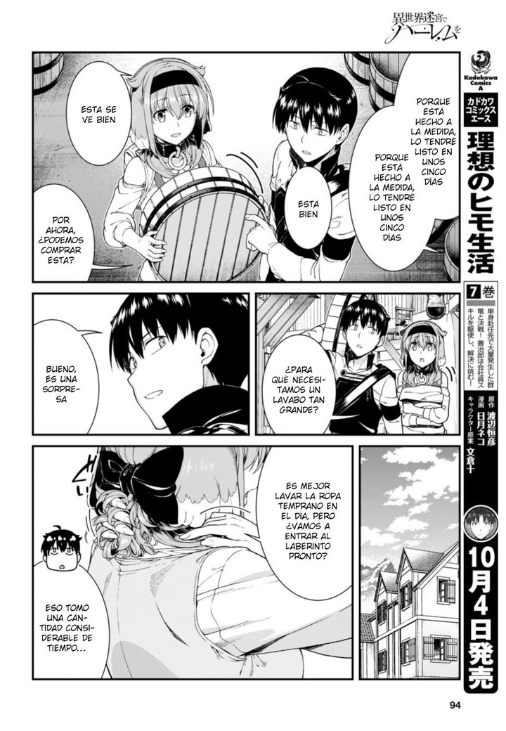 Isekai Meikyuu de Dorei Harem wo Capítulo 13 - Página 9