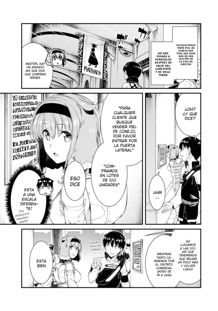 Isekai Meikyuu de Dorei Harem wo Capítulo 14.2 - Página 2