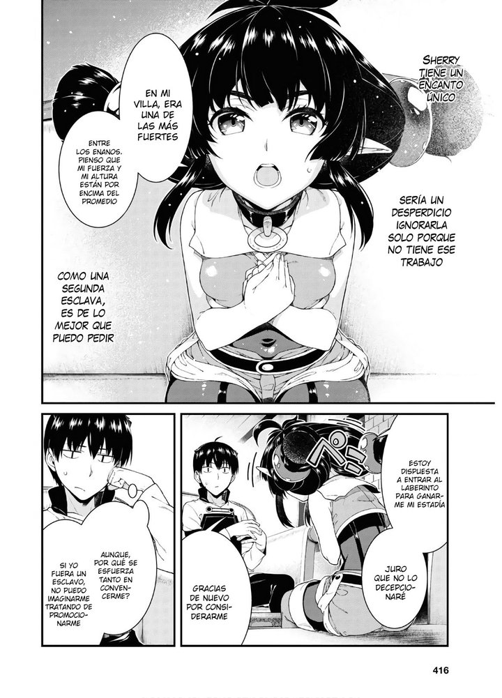 Isekai Meikyuu de Dorei Harem wo Capítulo 16.2 - Página 12