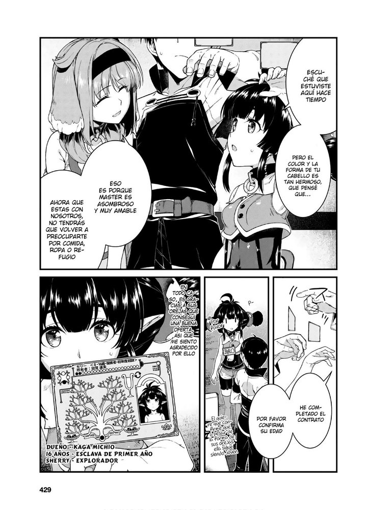 Isekai Meikyuu de Dorei Harem wo Capítulo 16.2 - Página 25