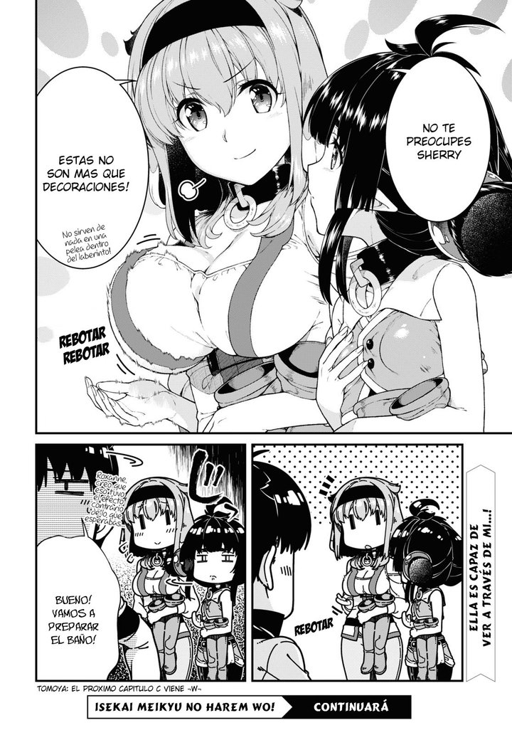 Isekai Meikyuu de Dorei Harem wo Capítulo 16.3 - Página 9