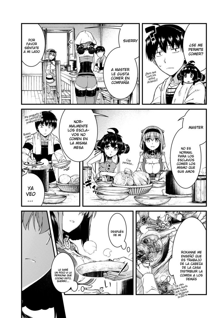 Isekai Meikyuu de Dorei Harem wo Capítulo 17.2 - Página 14